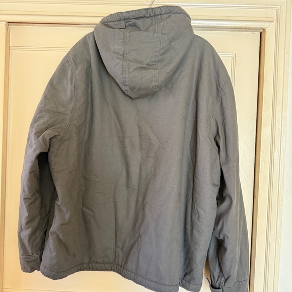 Dickies Sherpa Jacket with Hood in Slate 2XL - Picture 3 of 7